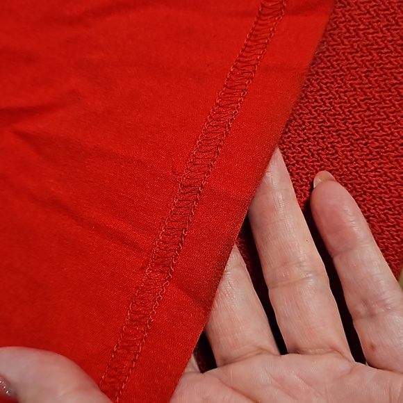 Grace Karin red sleeveless dress slit in the back stretchy Large back slit NWT - Picture 5 of 10